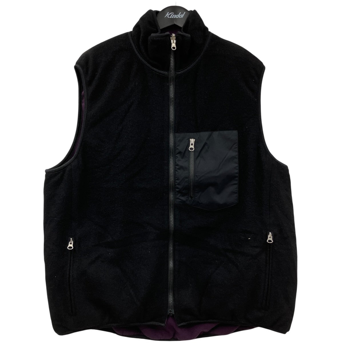 Cashmere Fleece Reversible VestカシミヤリバーシブルフリースベストMTUN4103-0901