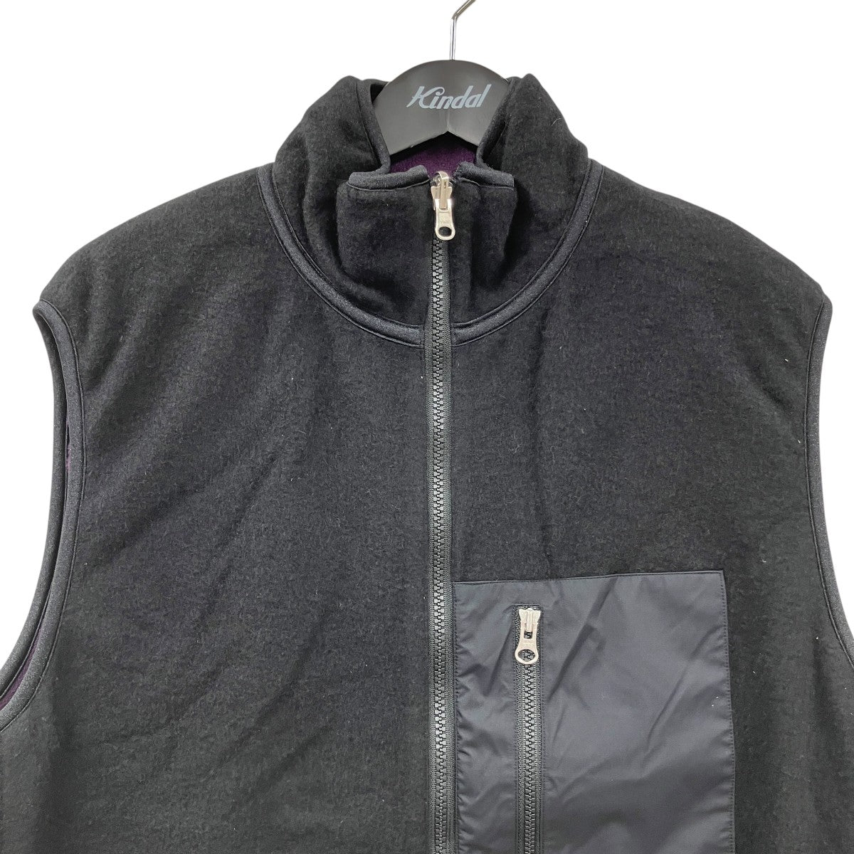 Cashmere Fleece Reversible VestカシミヤリバーシブルフリースベストMTUN4103-0901