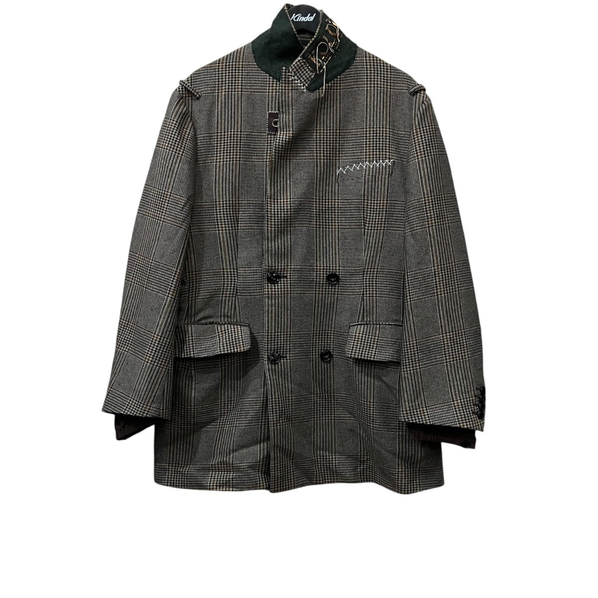 KOLOR TWEED JACKET チェック柄ジャケット