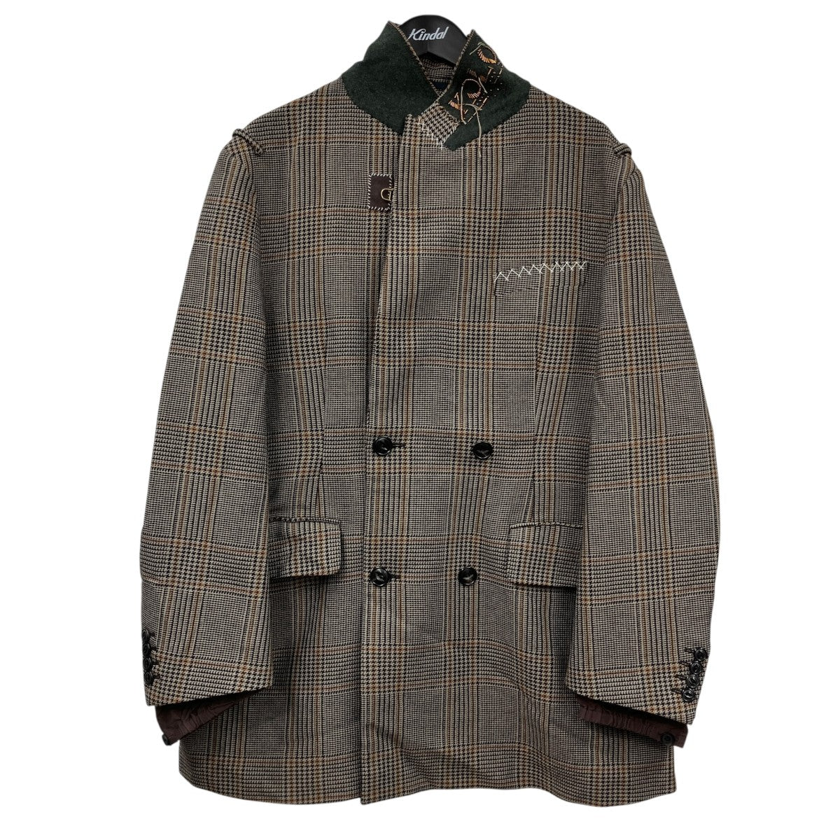 25AWTWEED JACKETチェック柄ジャケット25WCM-J02105