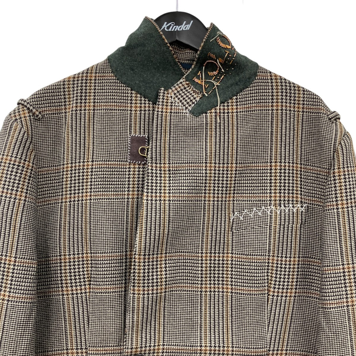 25AWTWEED JACKETチェック柄ジャケット25WCM-J02105