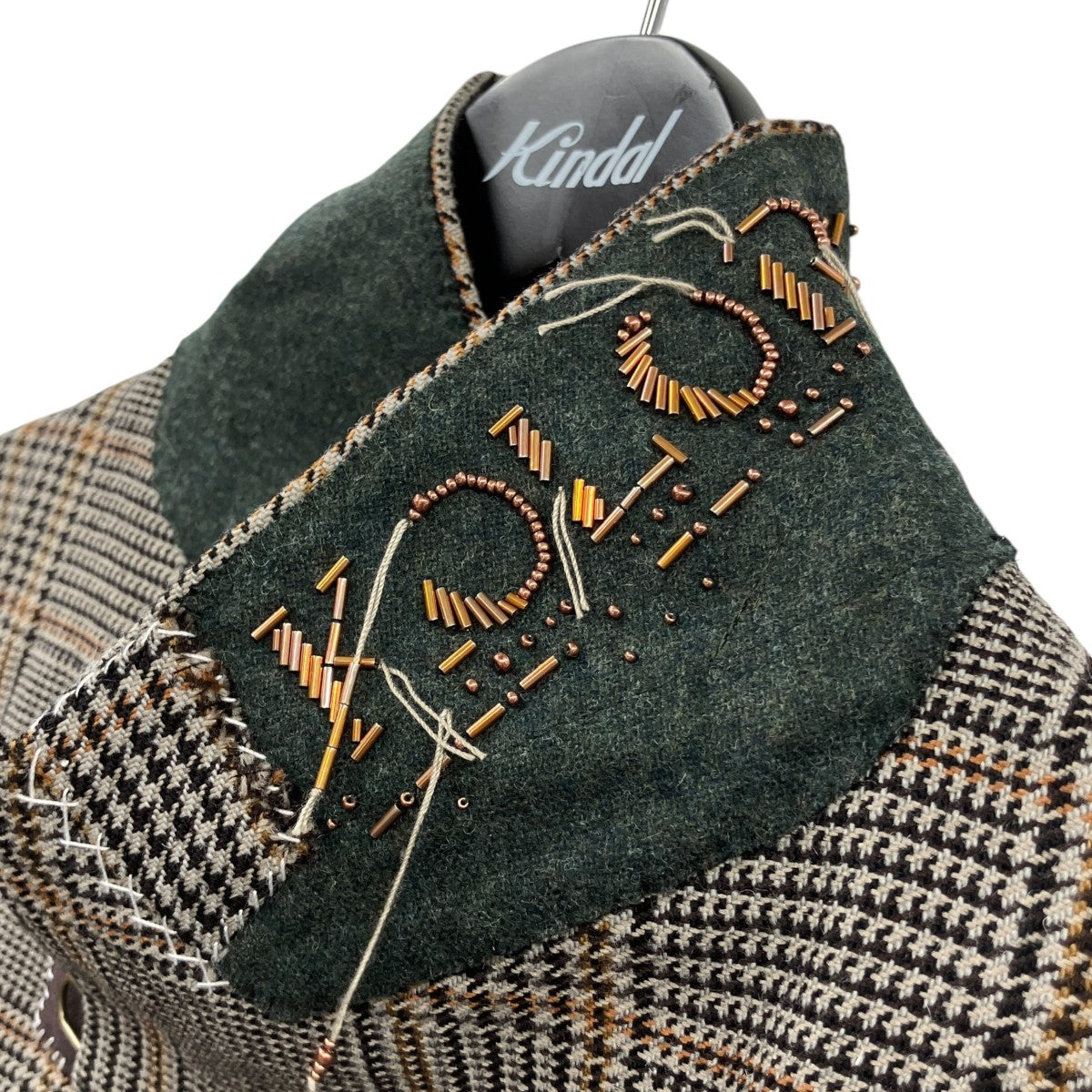 25AWTWEED JACKETチェック柄ジャケット25WCM-J02105