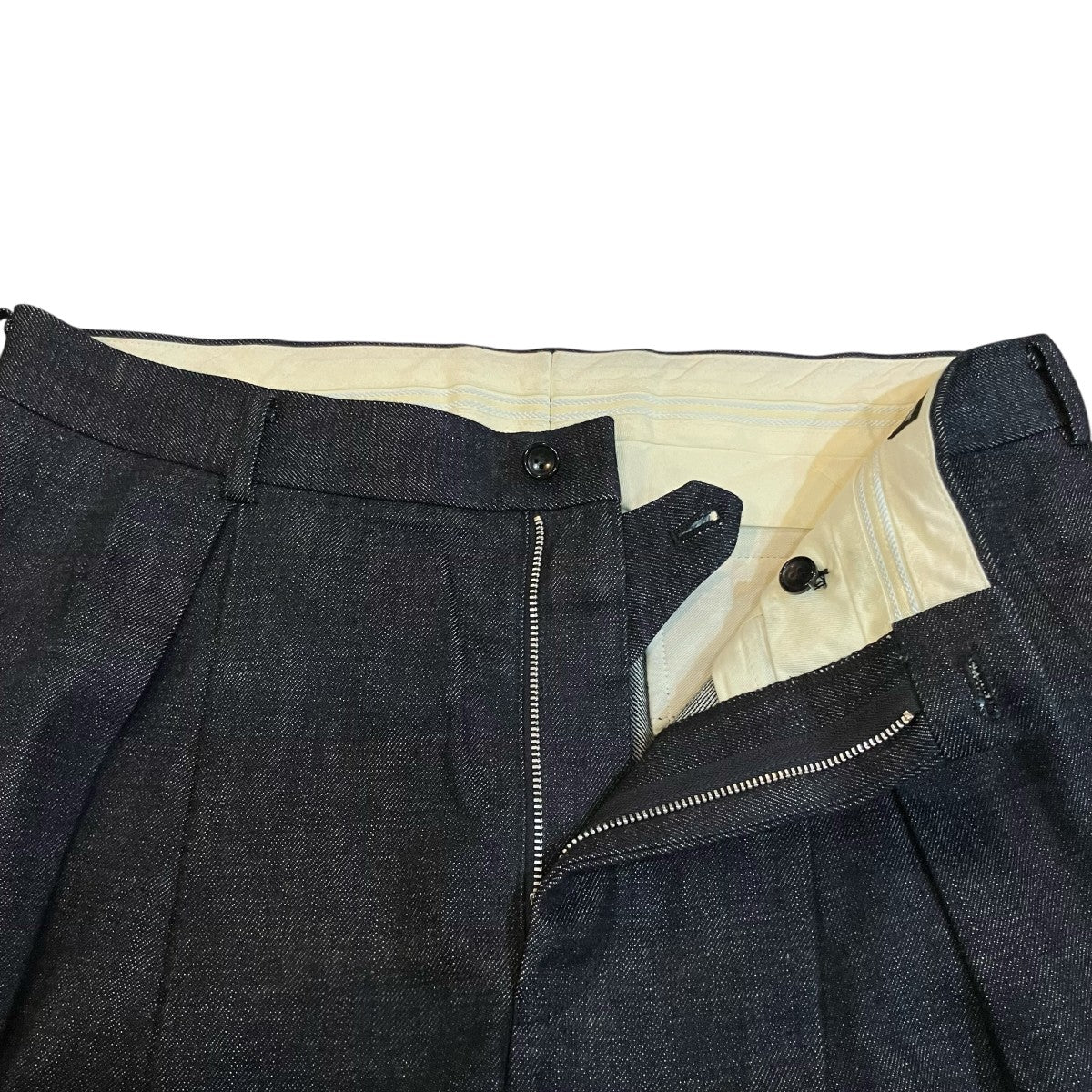 COMME des GARCONS HOMME PLUS 25AWワイドデニムパンツPP P045 古着・中古-3枚目のアイテム画像