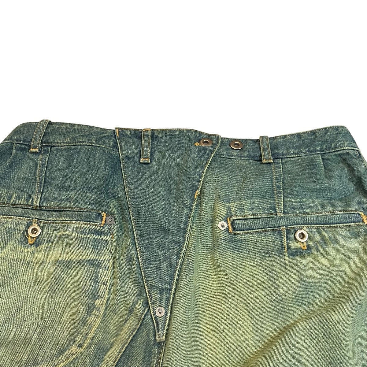 NICENESS×L’ECHOPPE 「EX LYKKE」ベルト付きデニムパンツNL 9102T16 古着・中古-4枚目のアイテム画像