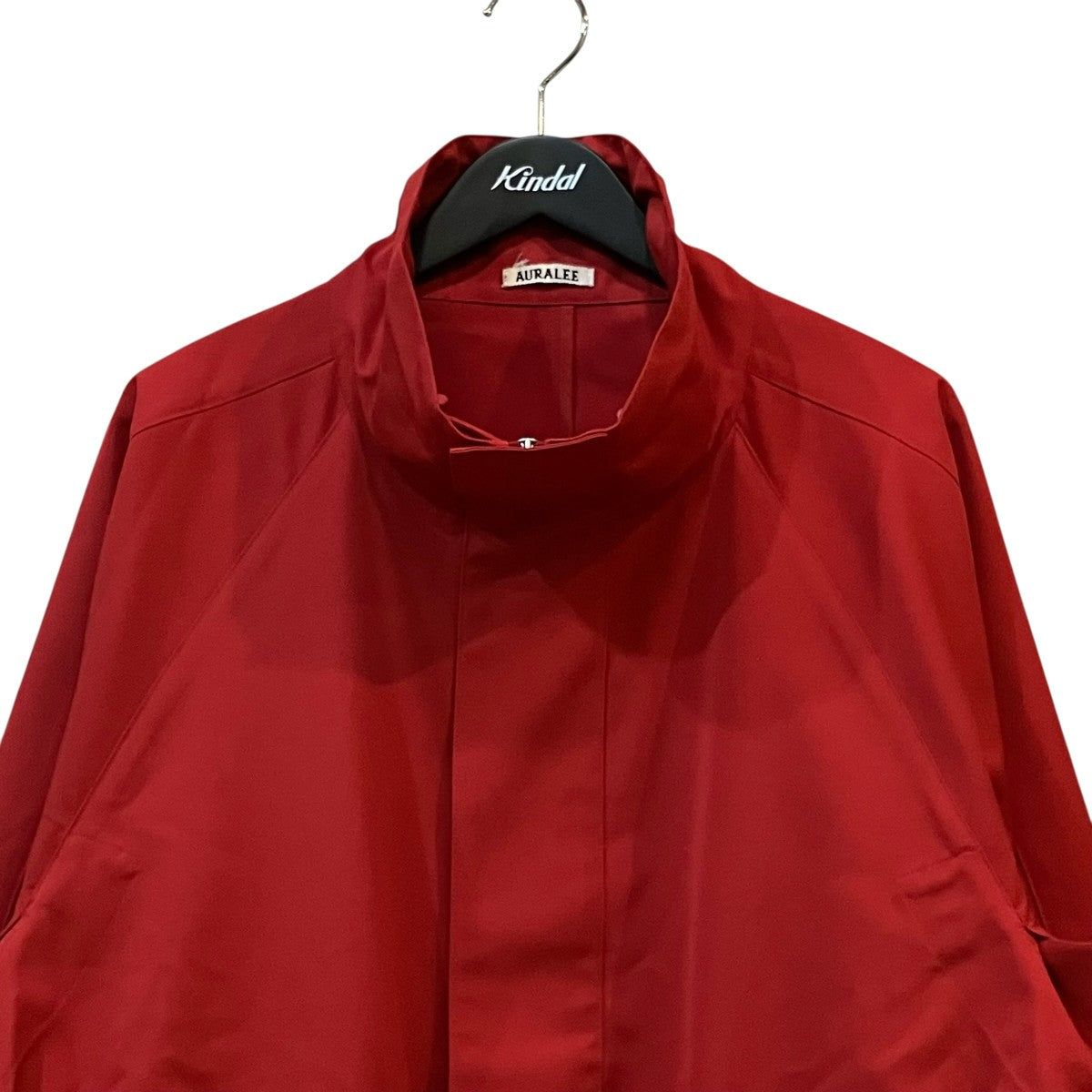 AURALEE(オーラリー) 25SS「WOOL MAX CANVAS HIGH NECK ZIP BLOUSON