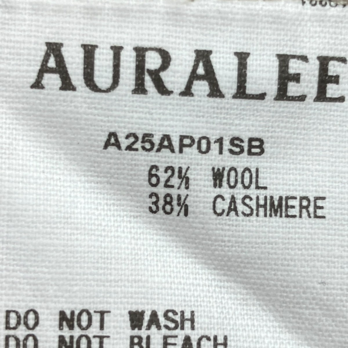 25AWSHETLAND WOOL CASHMERE RIB KNIT P OウールカシミヤボーダーニットA25AP01SB