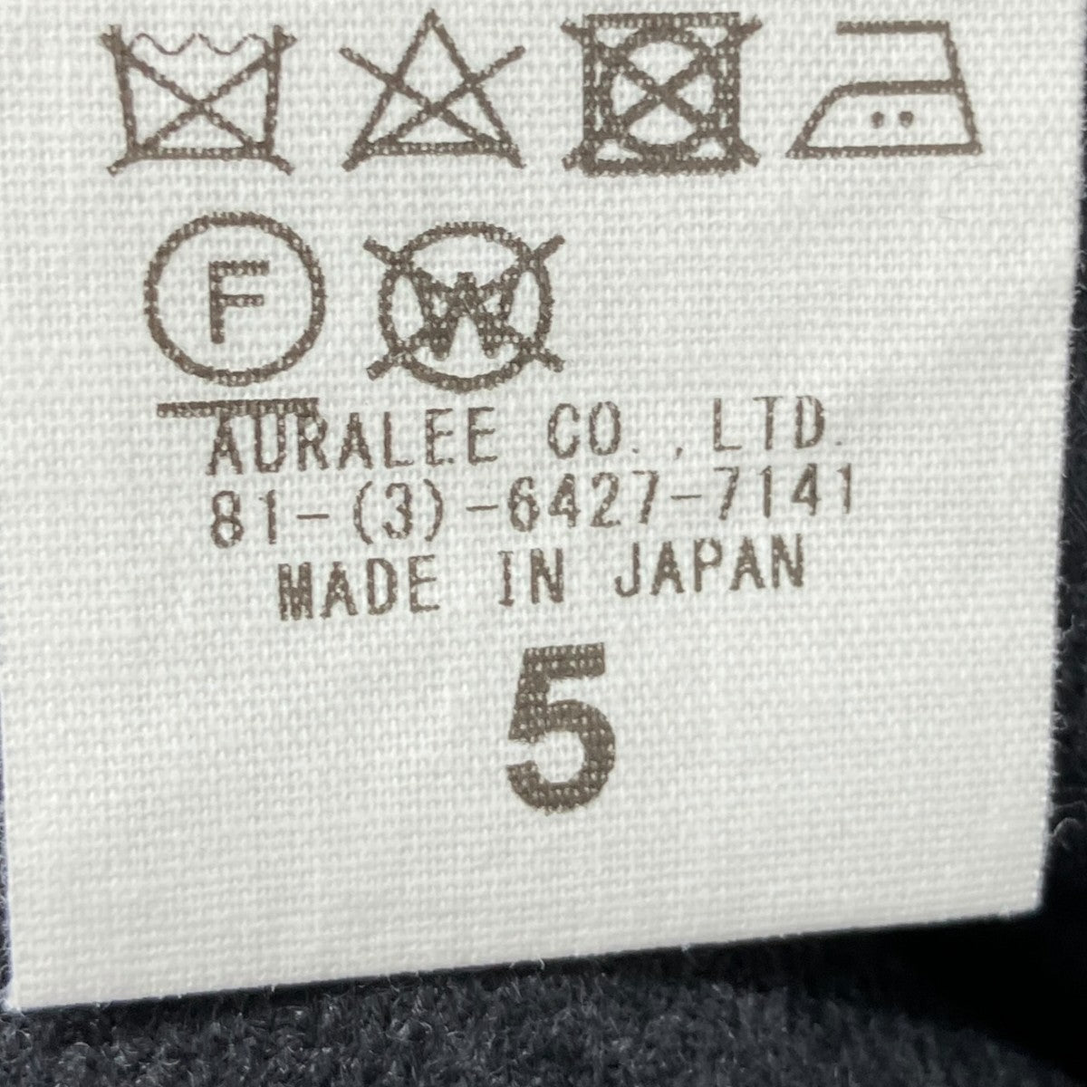 LIGHT MELTON SLACKSスラックスA24AP02LM