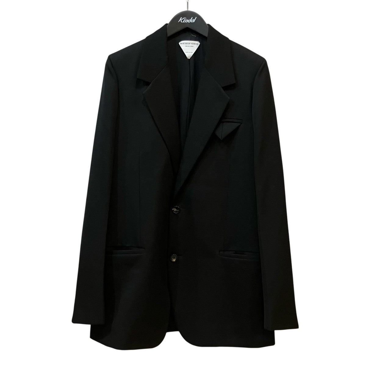 BOTTEGA VENETA トライアングルポケット オーバーサイズテーラードジャケット628722 古着・中古-1枚目のアイテム画像