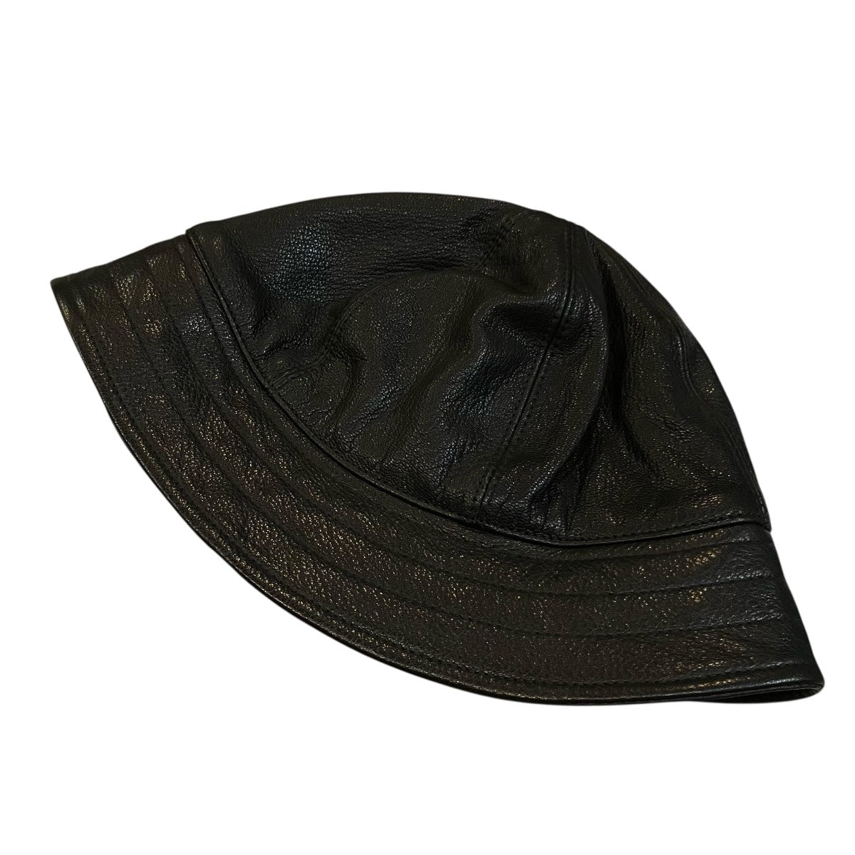 「SAILOR HAT」ゴートレザーバケットハットHT 06 C GOAT 3
