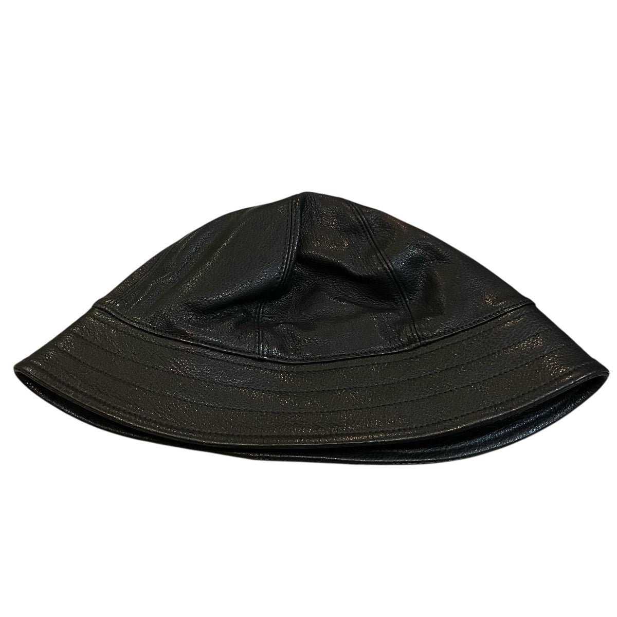 「SAILOR HAT」ゴートレザーバケットハットHT 06 C GOAT 3