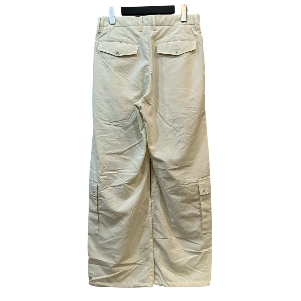 25SS「TWO TUCKS WIDE CARGO PANTS」ワイドカーゴパンツIH 25SS P040 KM
