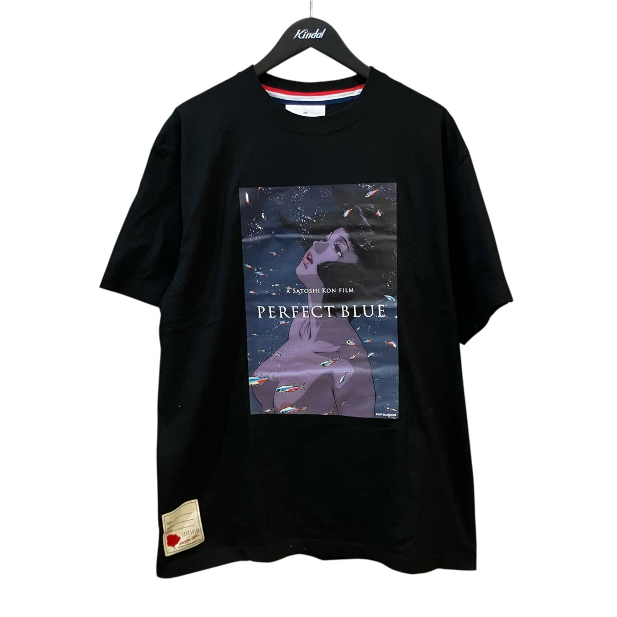 SEVESKIG×PERFECT BLUE パーフェクトブルー プリントTシャツHM2PB002 古着・中古-1枚目のアイテム画像