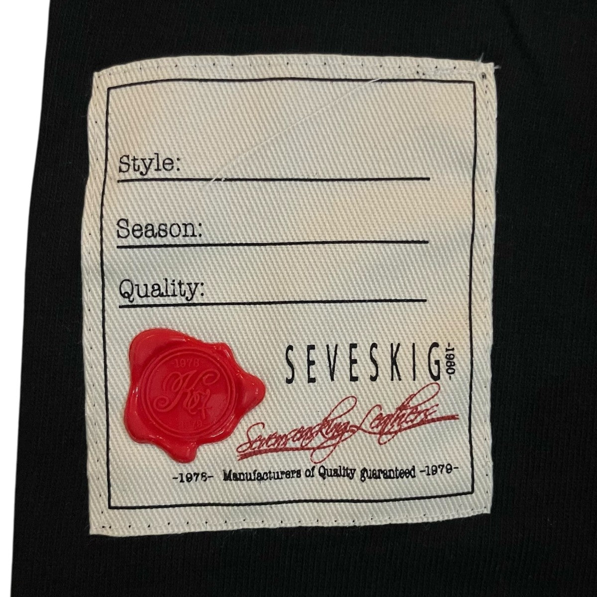 SEVESKIG×PERFECT BLUE パーフェクトブルー プリントTシャツHM2PB002 古着・中古-8枚目のアイテム画像