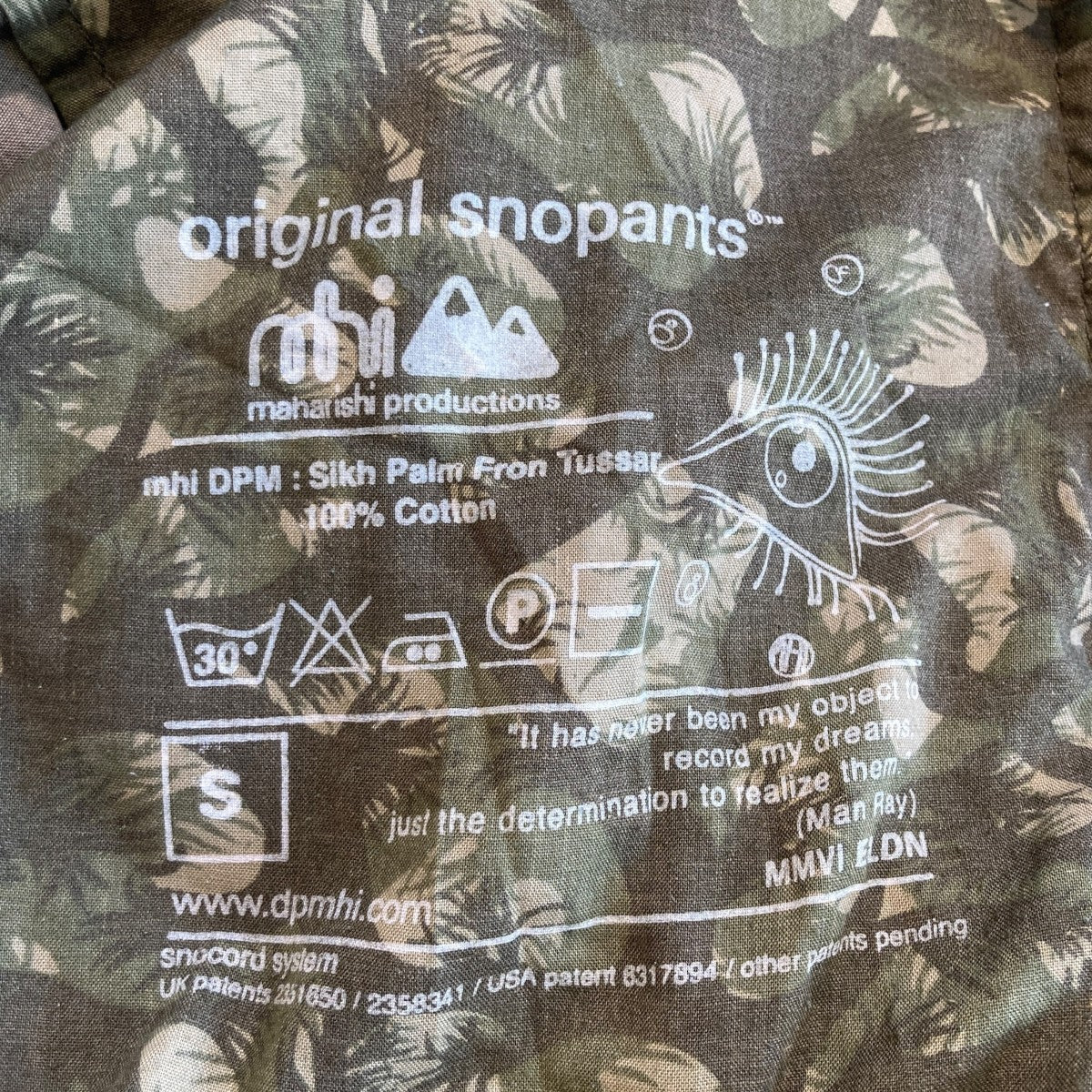 maharishi カモフラカーゴパンツ 古着・中古-6枚目のアイテム画像