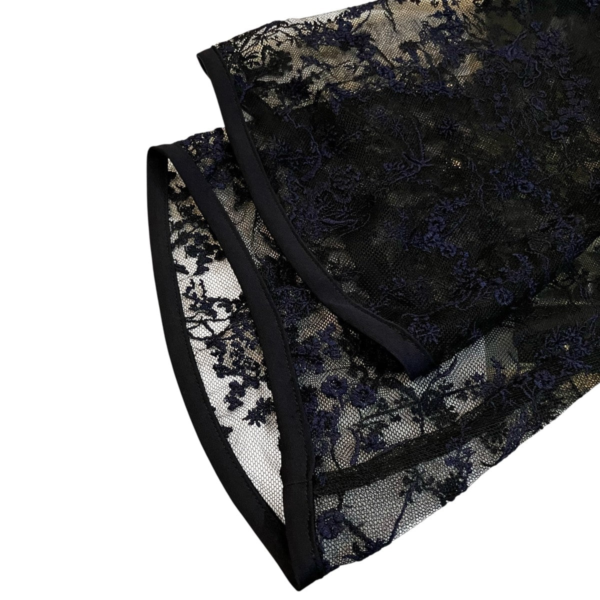 「Floral Lace Stand Collar Shirt」フローラルレーススタンドカラーシャツMM24FW SH005