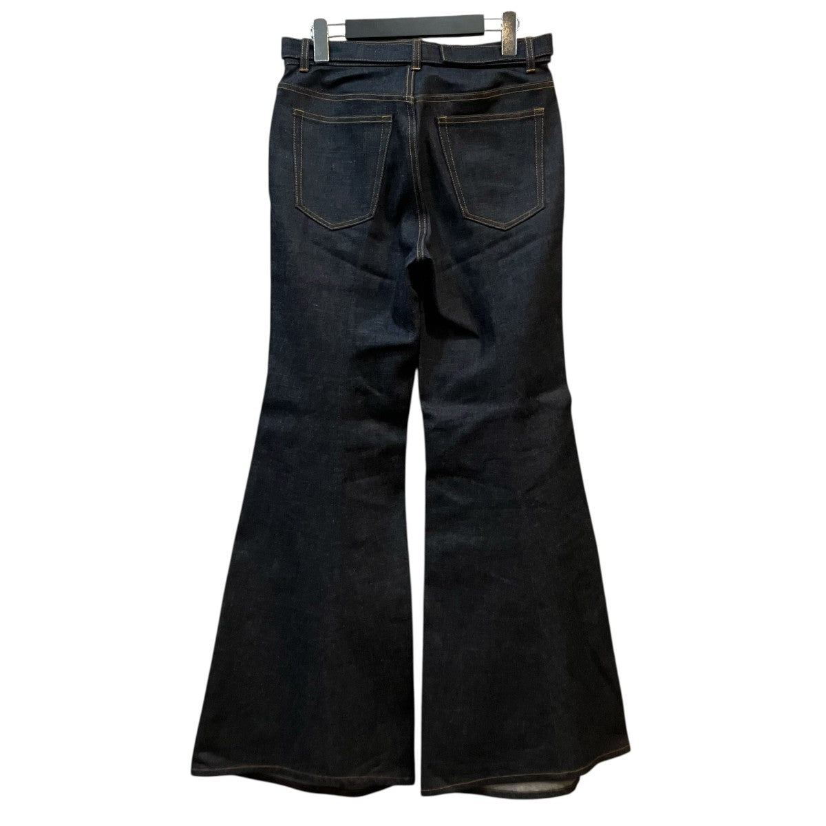 sacai 24SSベルテッドフレアデニムパンツ24 07290 古着・中古-2枚目のアイテム画像