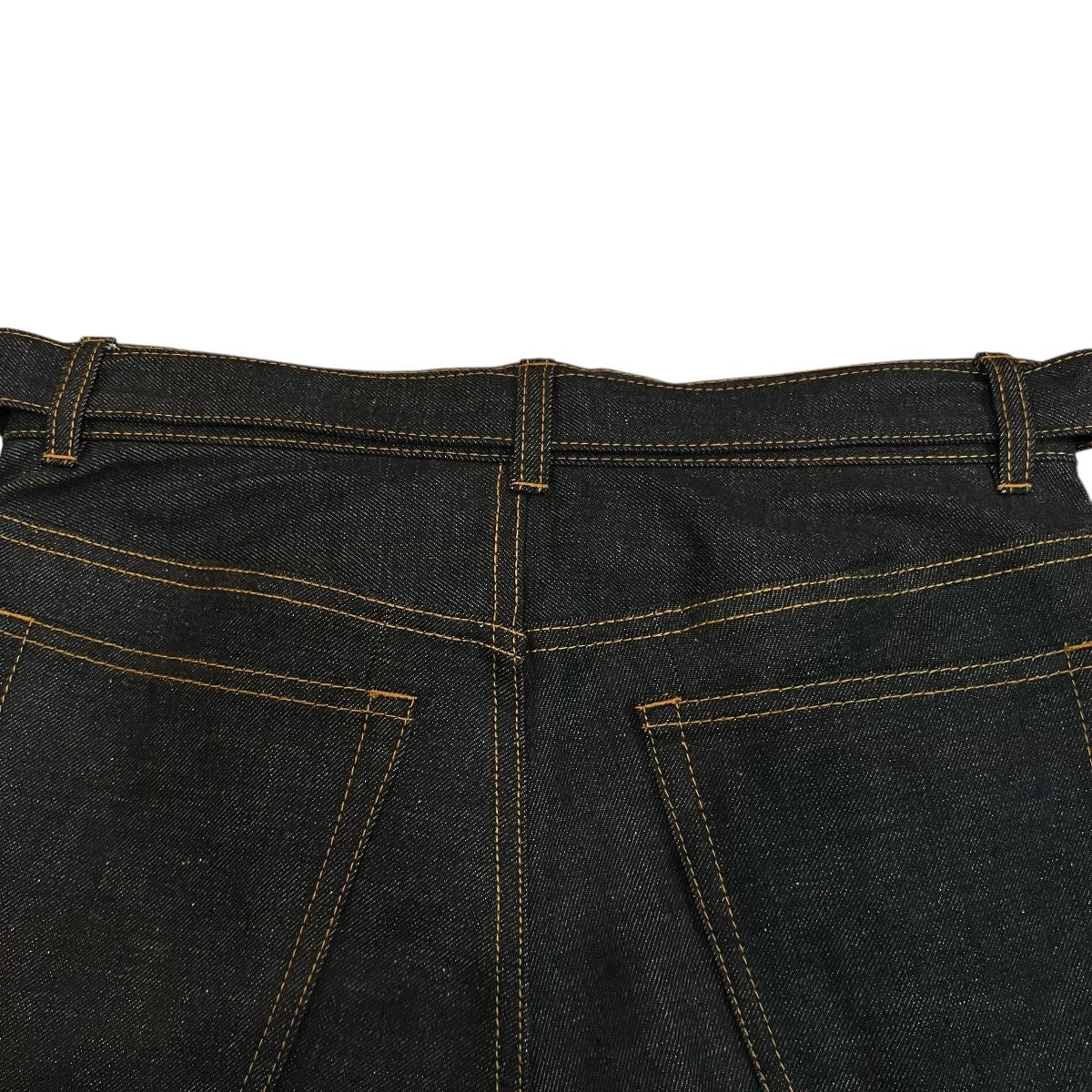 sacai 24SSベルテッドフレアデニムパンツ24 07290 古着・中古-4枚目のアイテム画像