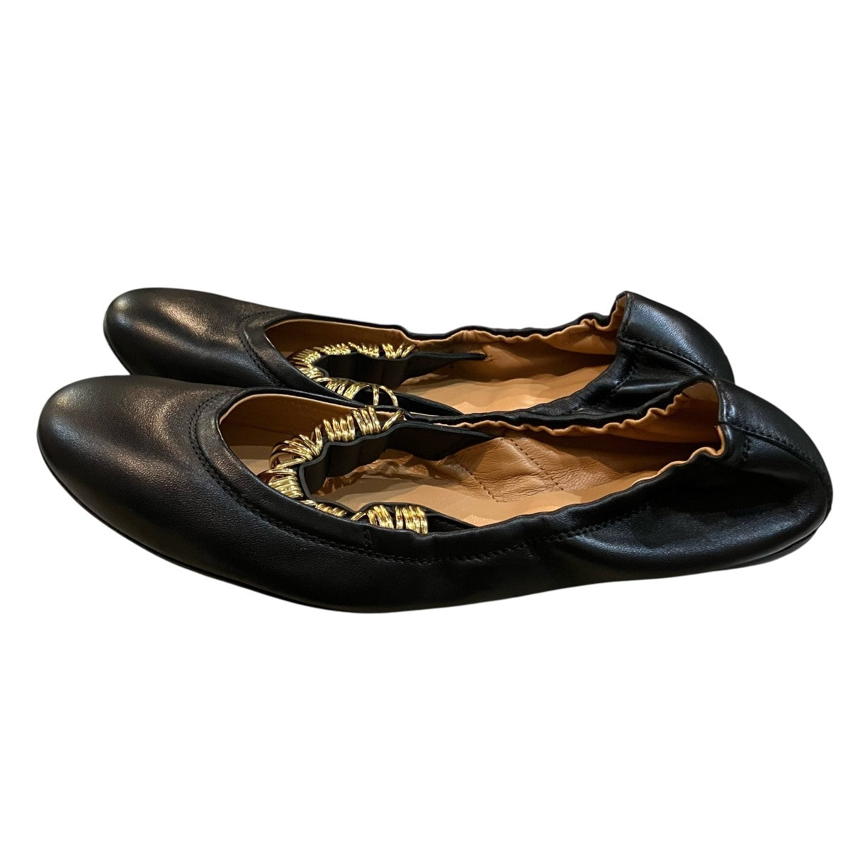 TOD’S リングデザインフラットバレエシューズ 古着・中古-2枚目のアイテム画像