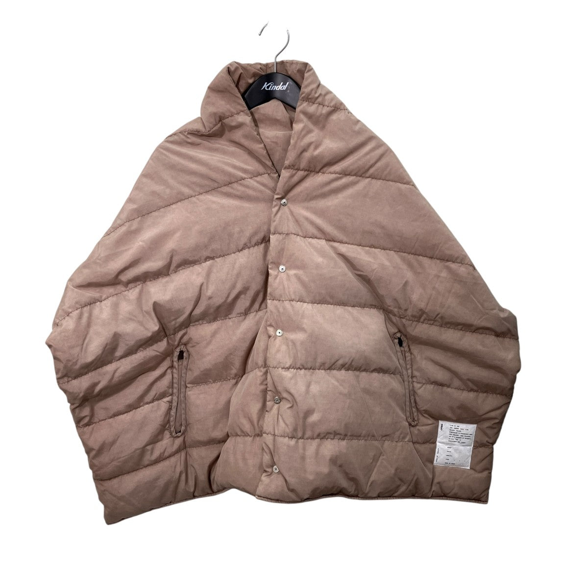 INNAT INNAT PUDDED STOLE VESTストールダウンベストINNAT04-A03 古着・中古-1枚目のアイテム画像