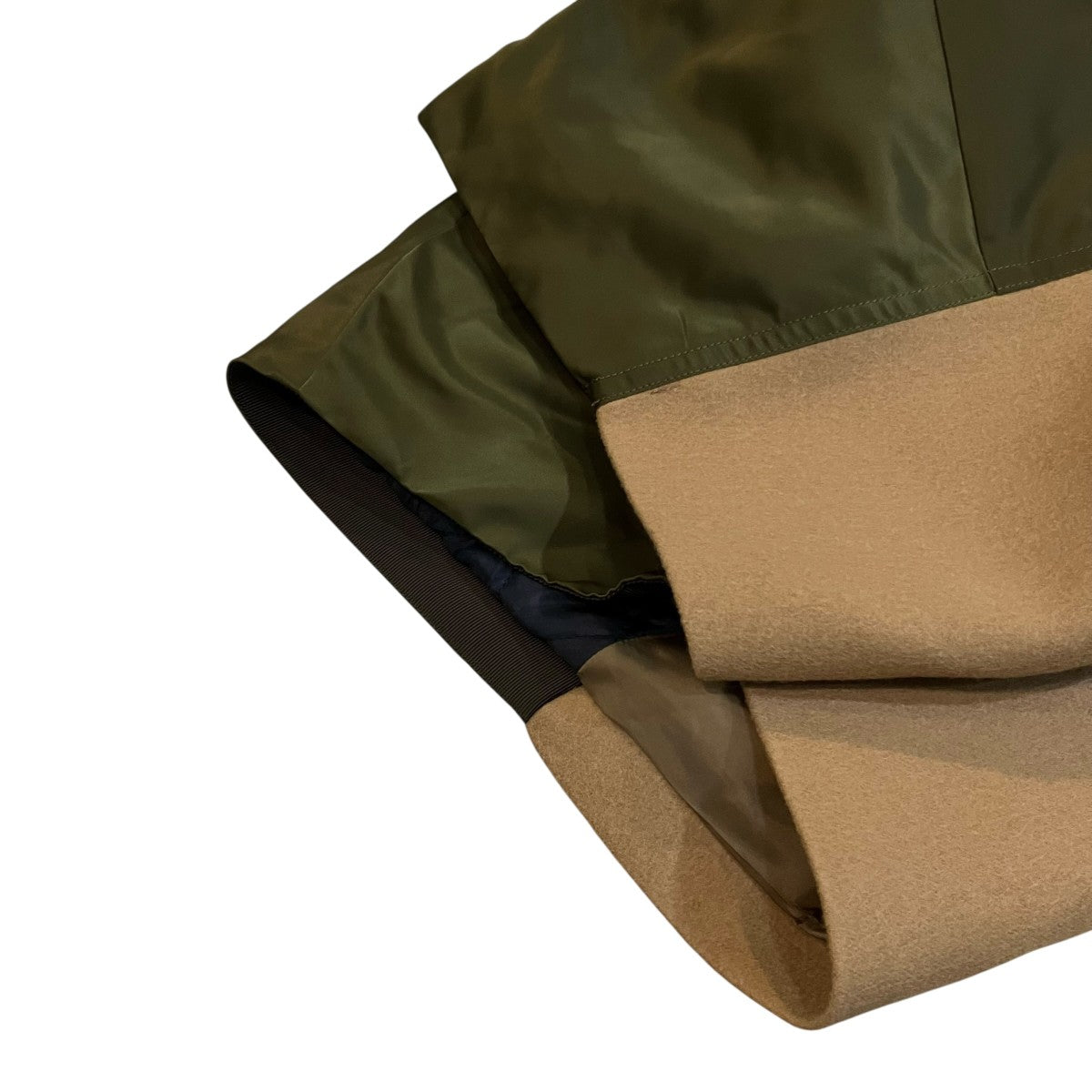 「Wool Melton x Nylon Twill Jacket」ウールメルトン×ナイロンツイールジャケット24 07330