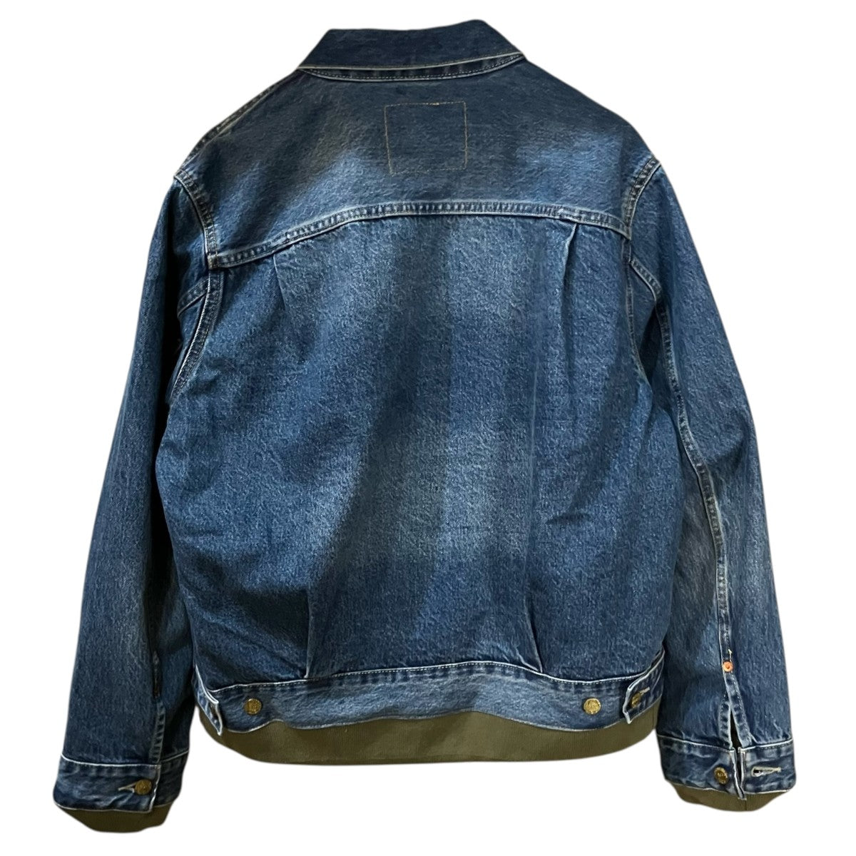 sacai×LEVI'S 「Denim x Nylon Twill Reversible Blouson」デニムx