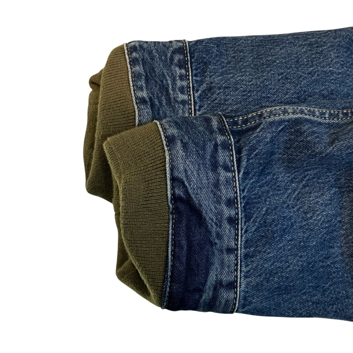 sacai×LEVI’S 「Denim x Nylon Twill Reversible Blouson」デニムxナイロンツイルリバーシブル ブルゾン25 03707M 古着・中古-4枚目のアイテム画像
