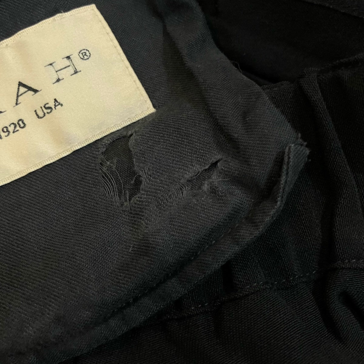 「Wool Adjustable Trousers」ウールスラックスパンツEV23 PT02