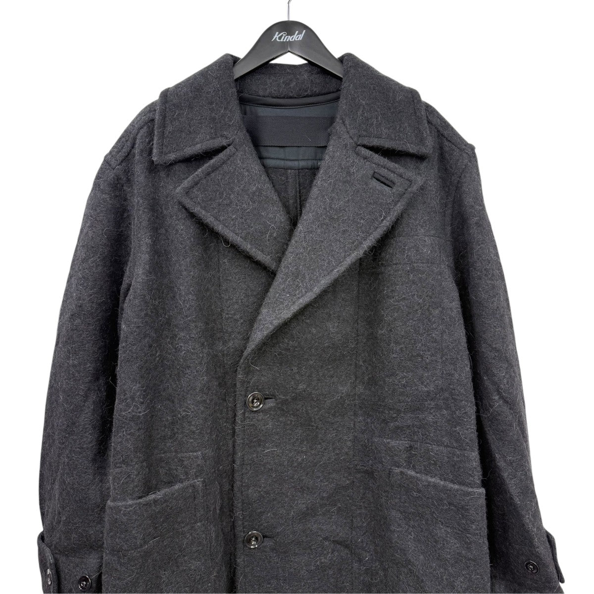 LEMAIRE SOFT COATダブルロングコートCO1135 LF504 古着・中古-3枚目のアイテム画像