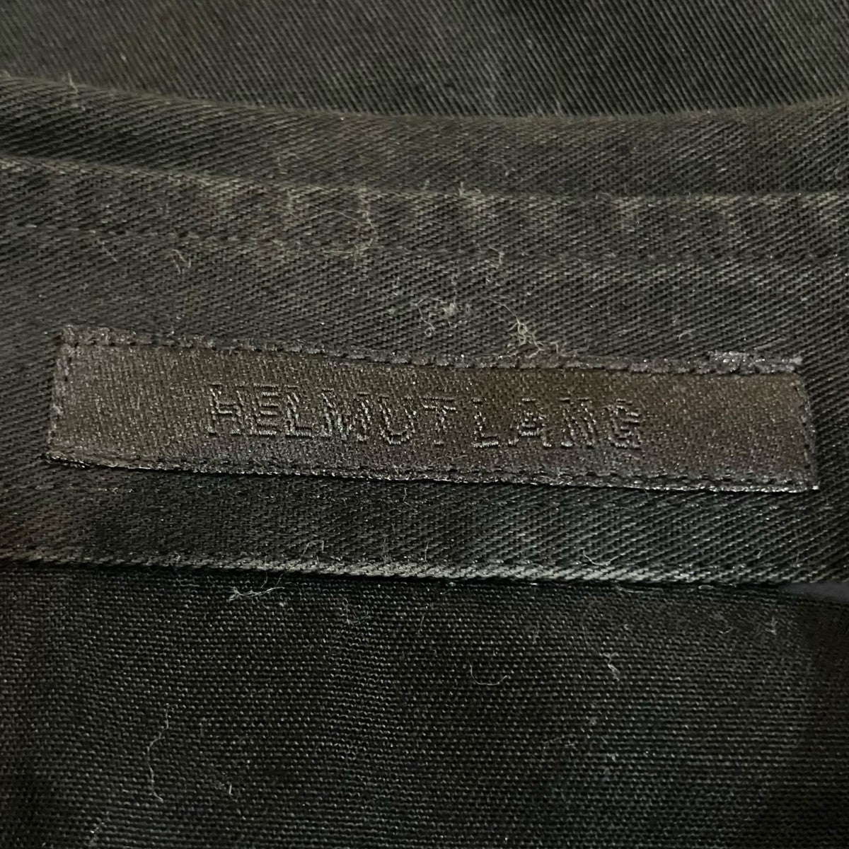 HELMUT LANG ミリタリー半袖シャツ 古着・中古-5枚目のアイテム画像