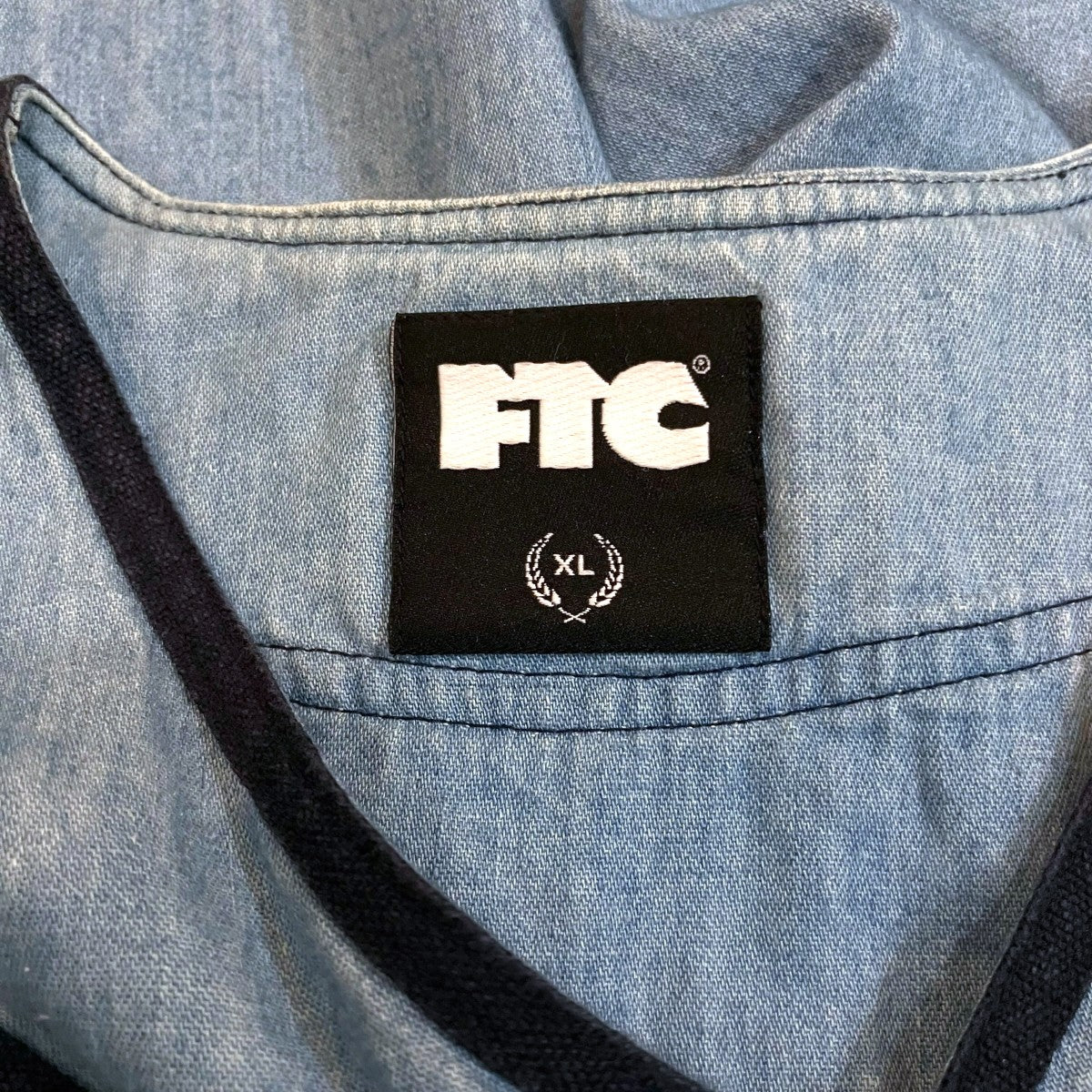 FTC デニムベースボールシャツFTC016SPSH07 古着・中古-5枚目のアイテム画像