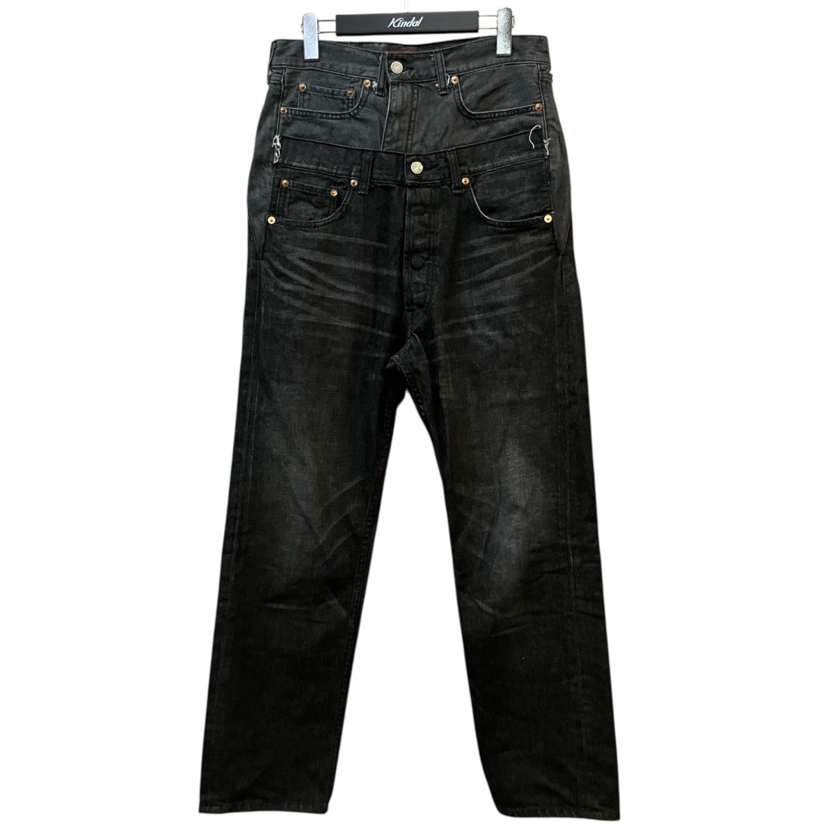CDG JUNYA WATANABE MAN×LEVI’S 25SSドッキングデニムパンツWO P217 古着・中古-1枚目のアイテム画像