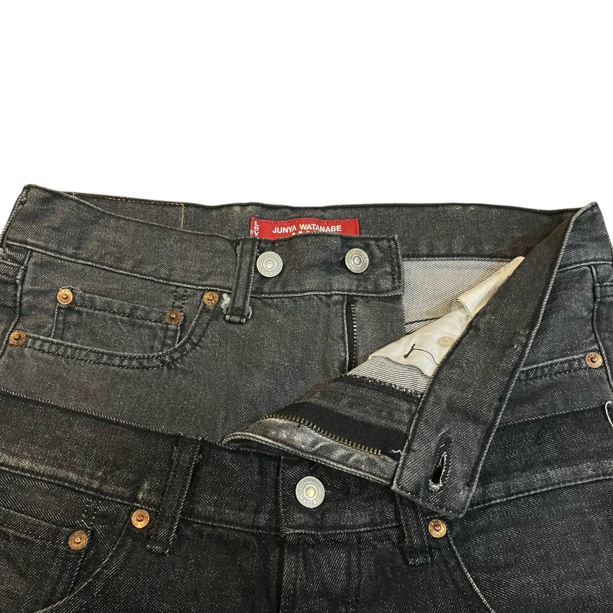 CDG JUNYA WATANABE MAN×LEVI’S 25SSドッキングデニムパンツWO P217 古着・中古-3枚目のアイテム画像