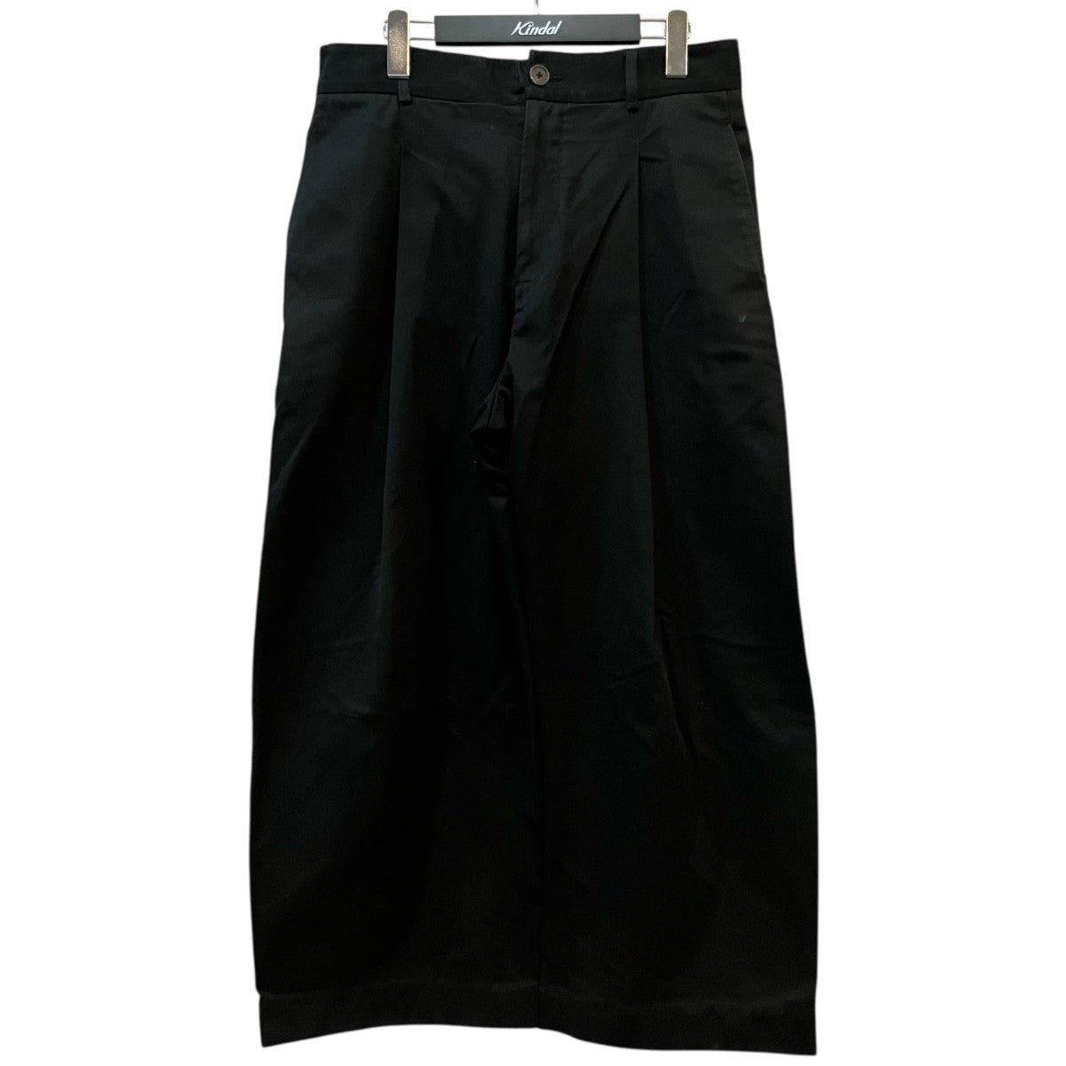 STUDIO NICHOLSON 「BRIDGES PANT」ワンタックワイドパンツSN 132 古着・中古-1枚目のアイテム画像