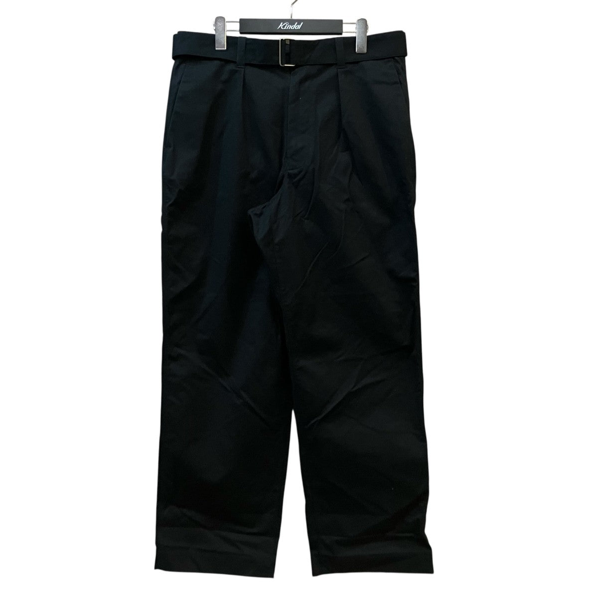 「BIZEN No1 TWILL BELTED WIDE TROUSERS」ベルテッドワイドツイルトラウザーパンツSV06 84U19A