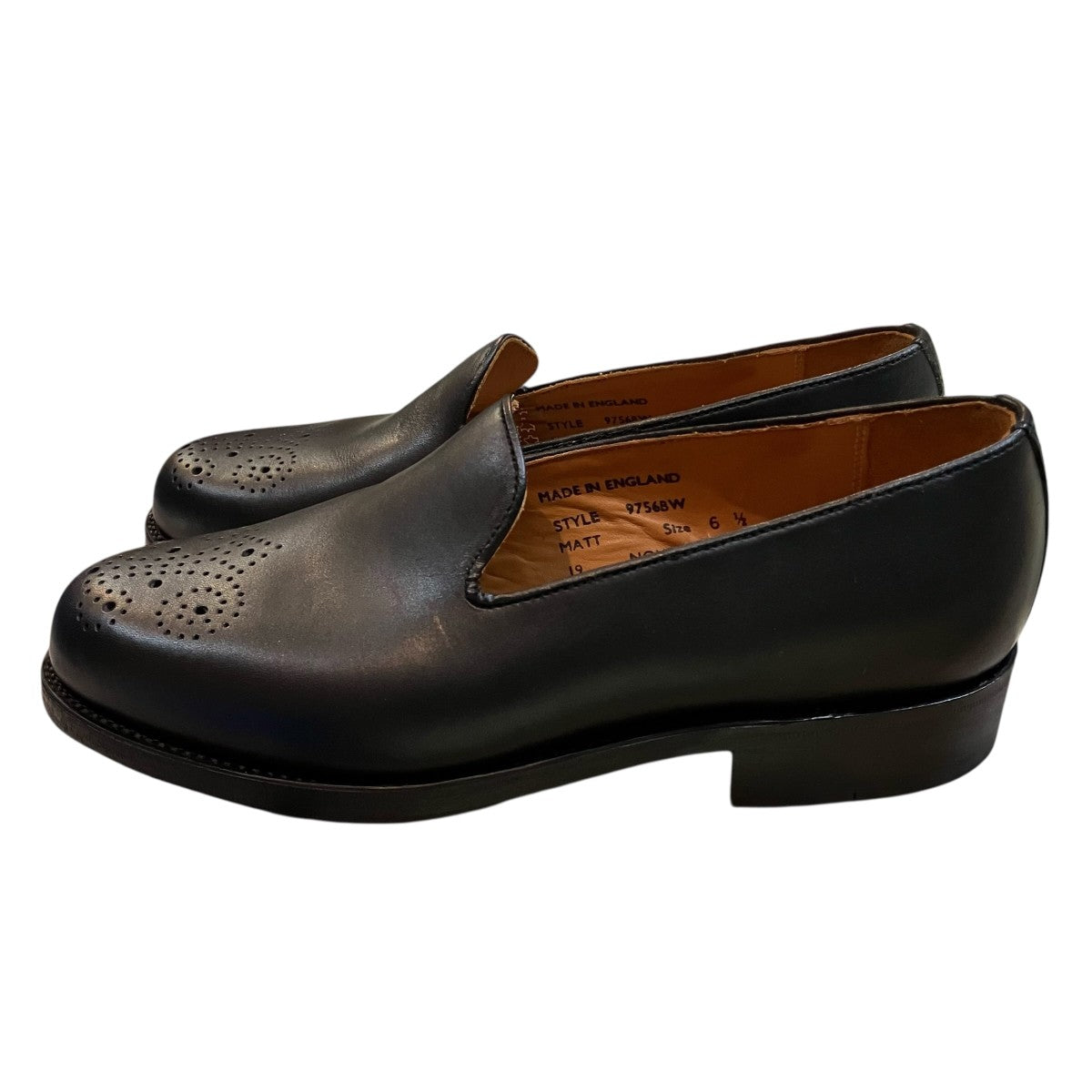 「MEDALION SLIPPER SHOES」メダリオンシューズ9756BW