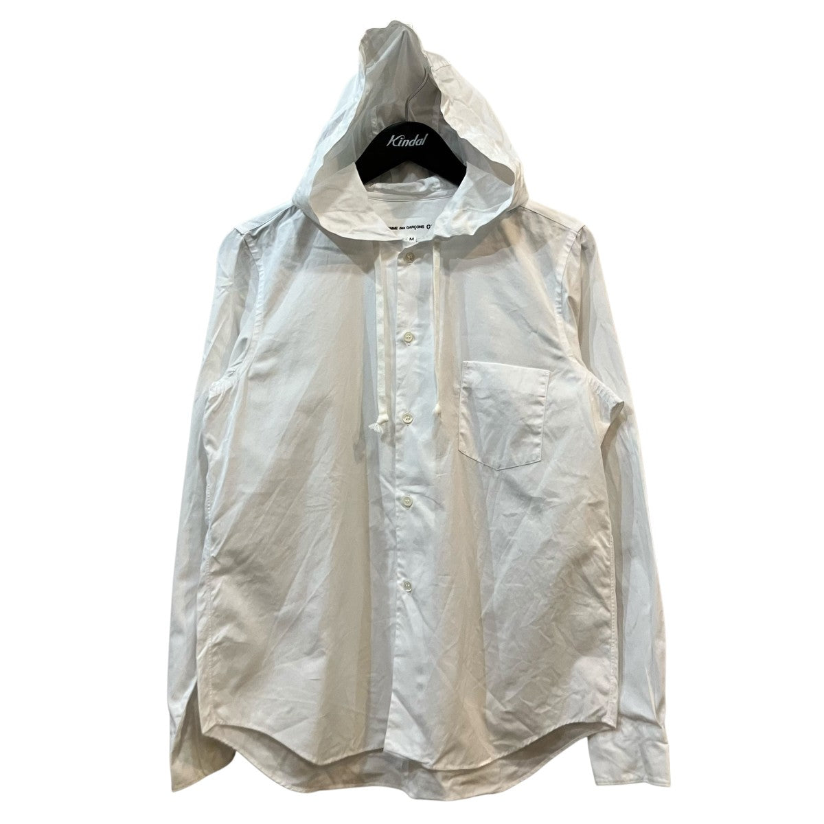COMME des GARCONS GIRL ブラウスフリルフードシャツNH B010 古着・中古-1枚目のアイテム画像