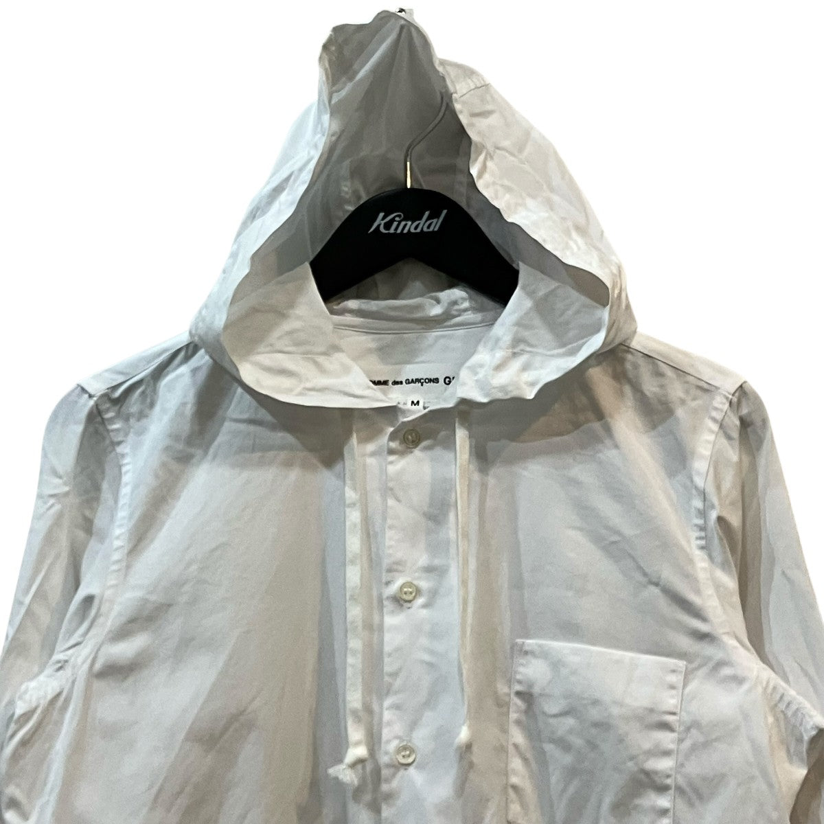 COMME des GARCONS GIRL ブラウスフリルフードシャツNH B010 古着・中古-3枚目のアイテム画像