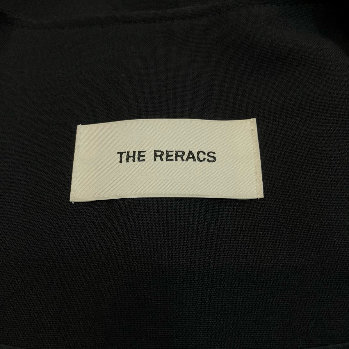 THE RERACS 22SS「HIGH TWIST TROPICAL CLLARLESS JACKET」カラーレスジャケット22SS REJK 131 J 古着・中古-6枚目のアイテム画像