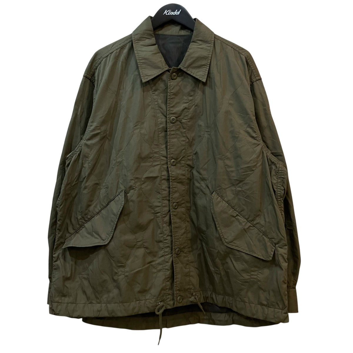 BEAMS キルトデザインブルゾン11 18 1847 14724F 古着・中古-1枚目のアイテム画像