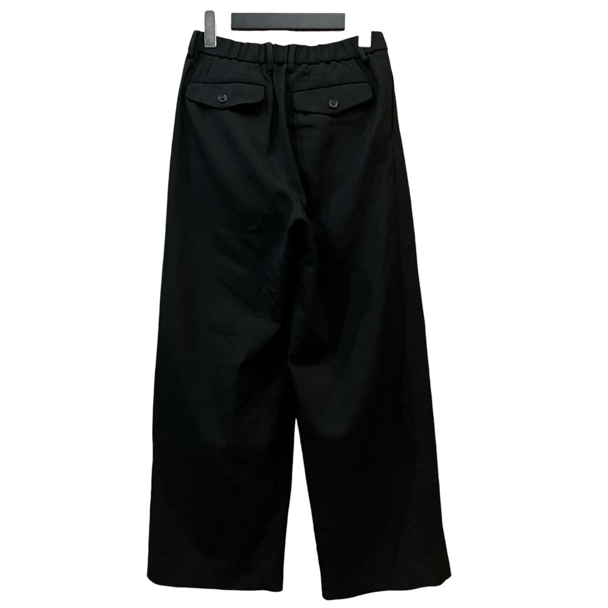 MARKAWARE 「Organic Wool Survival Cloth Triple Pleated Wide Trousers」トラウザーパンツA25C06PT02C 古着・中古-2枚目のアイテム画像