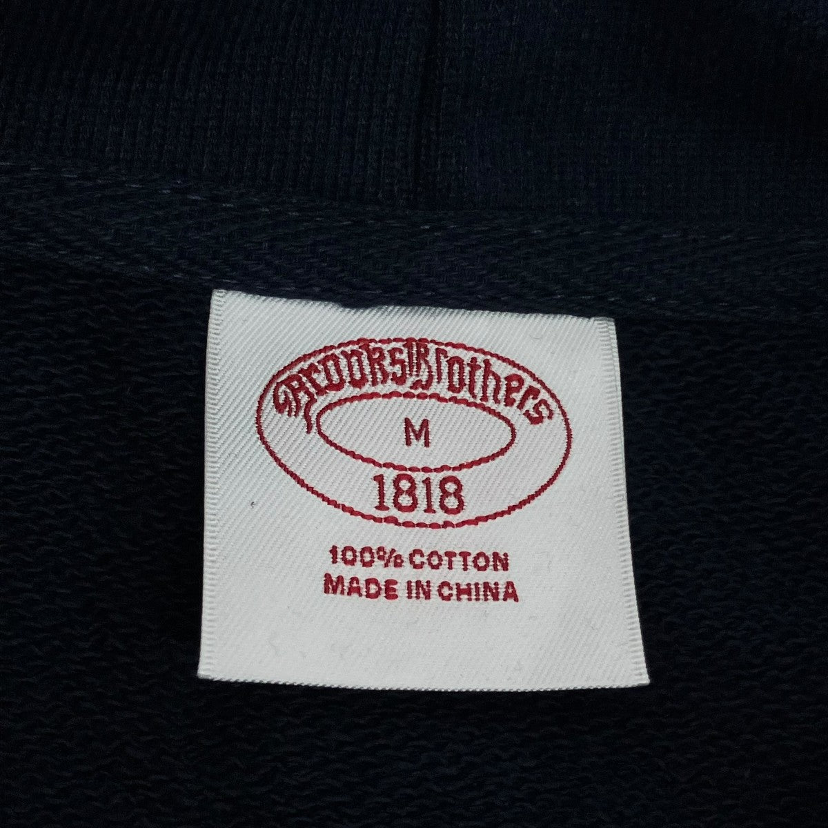 BROOKS BROTHERS ワンポイント刺繍プルオーバーパーカー330000239 古着・中古-5枚目のアイテム画像