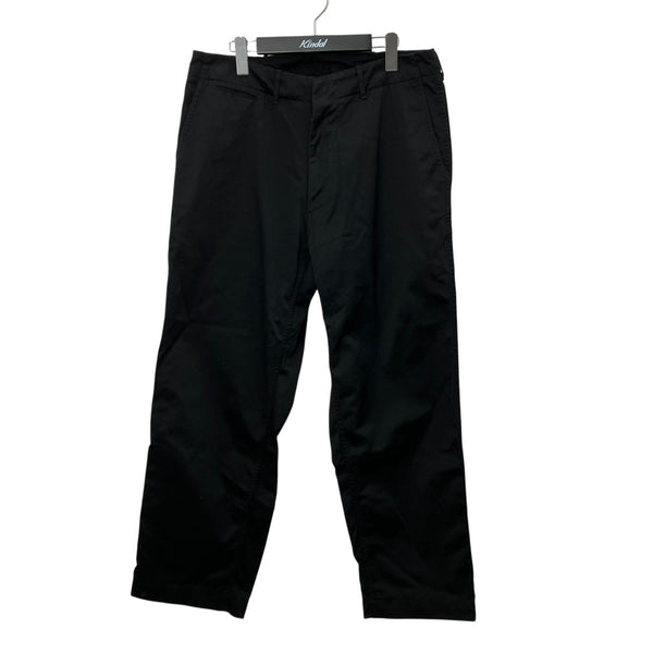 未使用 nanamica ワイド チノパンツ 34 DS 生成り SUCS401 nanamica(ナナミカ) ワイドチノパンツSUCS401 SUCS401 ブラック サイズ