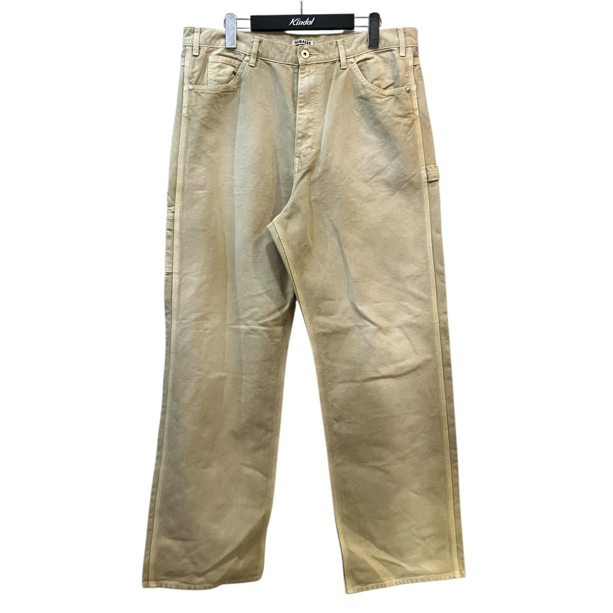 AURALEE 25SS「ORGANIC COTTON DUCK PANTS」オーガニックコットンダックパンツA25SP02CD 古着・中古-1枚目のアイテム画像