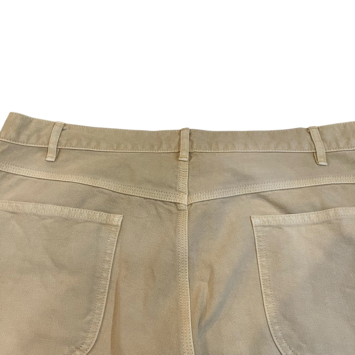 AURALEE 25SS「ORGANIC COTTON DUCK PANTS」オーガニックコットンダックパンツA25SP02CD 古着・中古-4枚目のアイテム画像