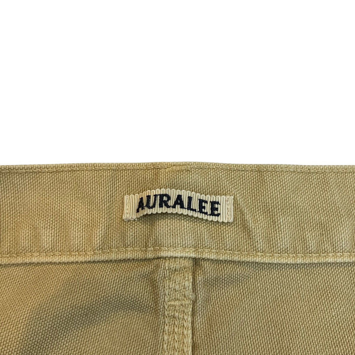 AURALEE 25SS「ORGANIC COTTON DUCK PANTS」オーガニックコットンダックパンツA25SP02CD 古着・中古-5枚目のアイテム画像