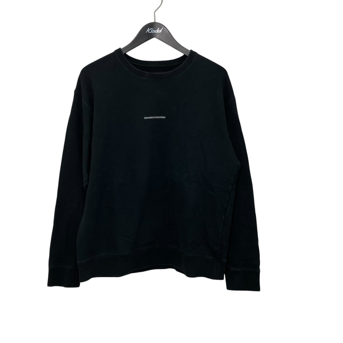 DRESSEDUNDRESSED 刺繍ロゴ クルーネックスウェットDUW21051 古着・中古-1枚目のアイテム画像