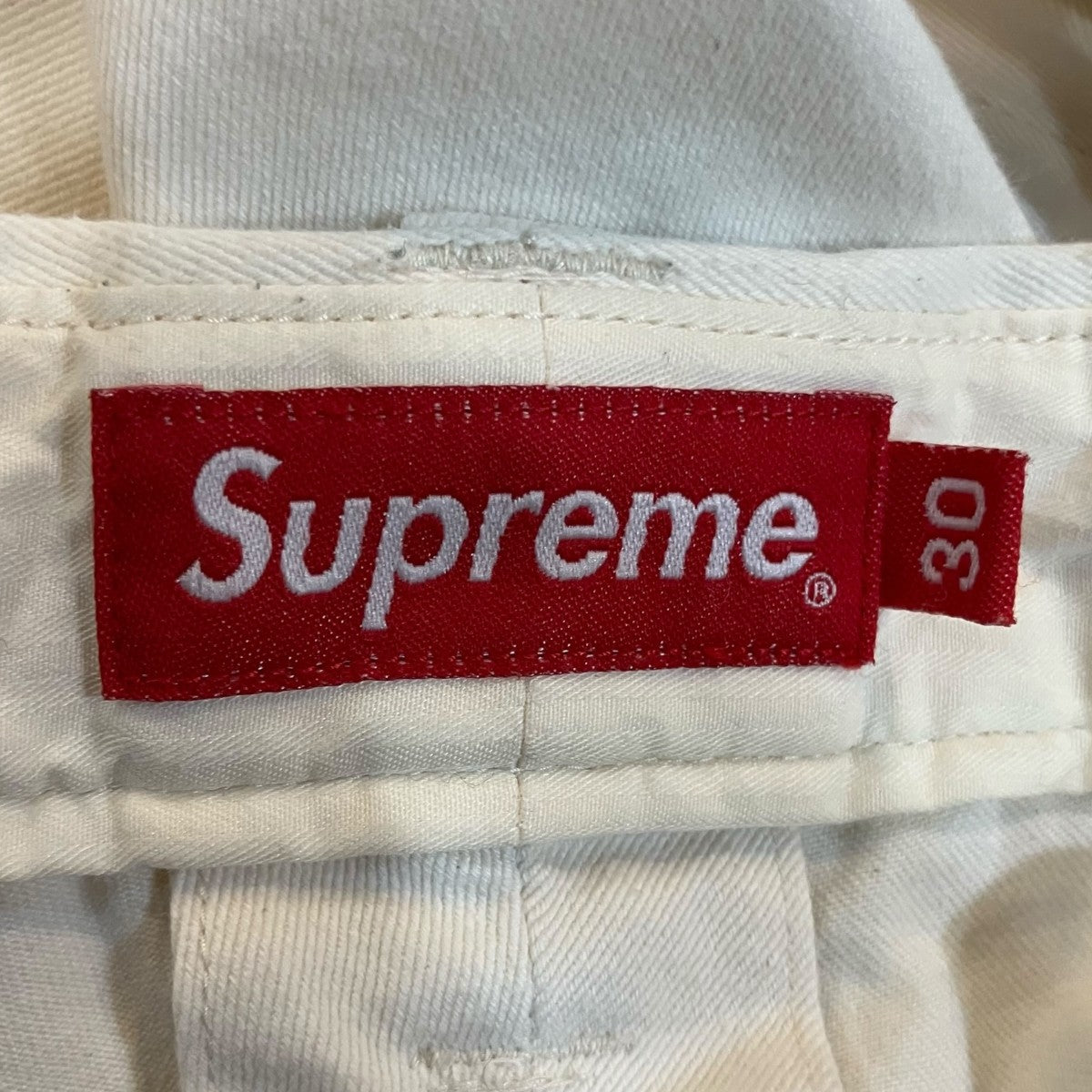 Supreme(シュプリーム) チノパン アイボリー サイズ 30｜【公式