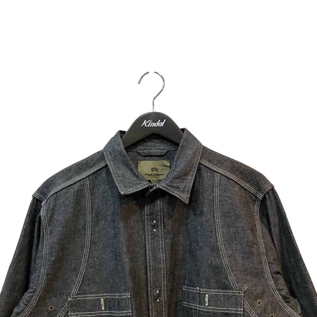 NIGEL CABOURN 「NEW MEDICAL SHIRT」ニューメディカルシャツ8051 00 10150 古着・中古-3枚目のアイテム画像