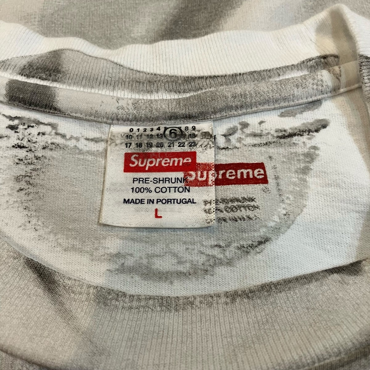 Supreme×MM6 Maison Margiela 24SS「Box Logo Tee」ボックスロゴTシャツ 古着・中古-5枚目のアイテム画像