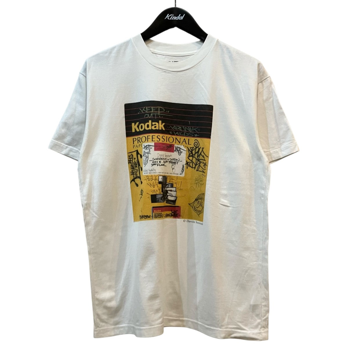 MINEDENIM×DAVIDE SORRENTI プリントTシャツ21MND STL006 00 M2 古着・中古-1枚目のアイテム画像